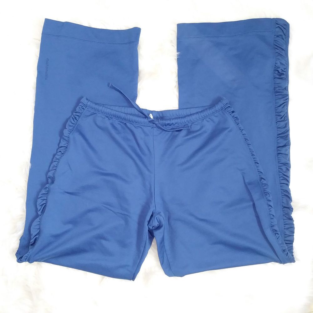 Puma‎ wide leg ruched sweatpants lounge wear gym